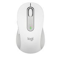 Mouse Logitech Signature M650L 5 Botões S/Fio 1000DPI Branco