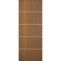 Folha de Porta Interna Pinhal MDF Freijó Médio, 210 x 60 cm