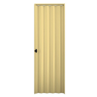 Porta Sanfonada Interna Plasbil PVC Areia, 210 x 80 cm