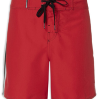 Bermuda Masculina Surf Urban Stripes - Vermelho