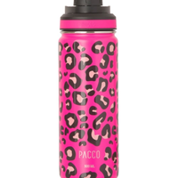Garrafa Térmica Hydra V2 500 ml Leopard - Rosa