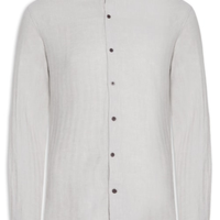 Camisa De Linho Barbados - Cinza