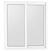 Porta de Correr Vitrô Bazze Europa PVC, Branca, 210 x 160 cm
