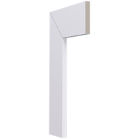 Guarnição Poliestireno Santa Luzia Branco, 5 cm - 21654