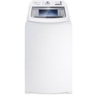 Máquina de Lavar Roupas Electrolux LED14 14 Kg Essential Care com Cesto Inox, Branco - 110 Volts