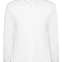 Camisa Social Masculina Austin Slim Fit Algodão Pima - Branco