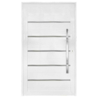 Porta Pivotante Ramassol Alumínio, Abertura à Esquerda, Branco 215 x 125 cm