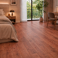 Piso Vinílico PVC Manta Colado Tarkett Decorflex Authentic Dark Natural, 2 Metros
