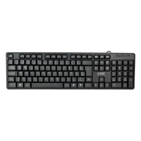 Teclado Office NTC Basic Membrana C/Fio ABNT2 Preto