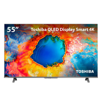 Smart TV Toshiba 55' TB035M Qled 4K UHD Bluetooth Wi-fi HDMI USB