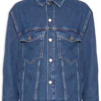 Jaqueta Masculina Aiden Oversized Denim - Azul