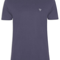 Camiseta Masculina Omega Peito - Azul