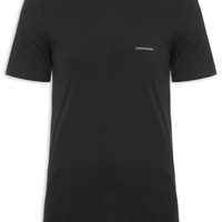 Camiseta Masculina Cjk Logo Básico Peito - Preto