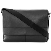 Bolsa Transversal iPlace, Pampas, Couro Preto