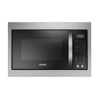 Micro-Ondas Consul De Embutir 32 Litros Preto Com Design Moderno E Menu Fácil - Cm146ae 220V