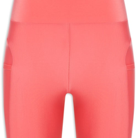 Short Feminino Liso Action - Laranja