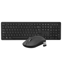 Kit Teclado e Mouse Akko Sem Fio Membrana 3 Botões