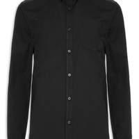 Camisa Masculina Manga Longa - Preto