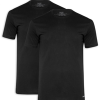 Kit 2 Camisetas Masculinas Básicas Gola Careca Em Algodão