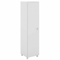 Armário Multiuso 1 Porta Tecno Mobili AM3107, Branco 36 cm