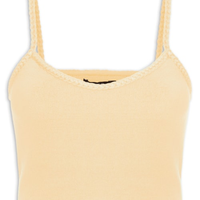Top Tricot Nina - Amarelo