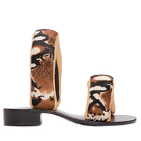 Sandália Feminina Pillow - Animal Print