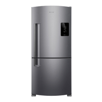 Geladeira Brastemp Frost Free Inverse 591 Litros Inox Outlet - Bre85mk_Out 220V