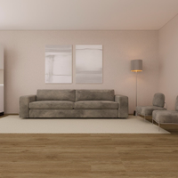 Piso Vinílico LVT Colado Modaza Madera, 18,7 x 122,7 cm