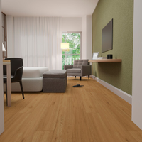 Piso Vinílico LVT Colado Modaza Marone, 18,7 x 122,7 cm