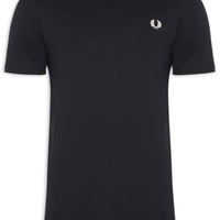 Camiseta Básica Masculina Regular Fit Gola Careca Em Algodão - Azul