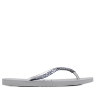 Sandália Feminina Havaianas Slim Glitter - Cinza