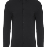 Camisa Masculina Manga Longa - Preto