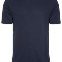 Camiseta Masculina Basic Pima - Azul