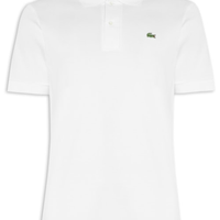Polo Masculina L.12.21 Classic Fit Em Piquet De Algodão Orgânico - Off White