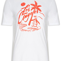 Camiseta Masculina Los Angeles - Branco