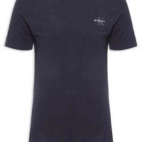Camiseta Masculina Manga Curta Logo Básico Peito - Preto