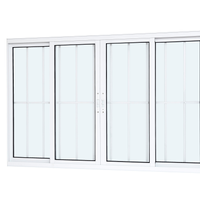 Janela de Correr Vitrô de Alumínio Ramassol Brize com Grade 41115, Branco, 120 x 100 cm