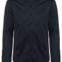 Camisa Masculina Manga Longa Austin - Azul