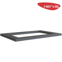 Tampo para Cooktop MDF Herval Uno, Grafite 80 cm