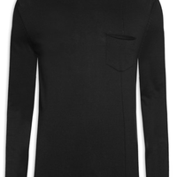 Suéter Masculino Manga Longa Soft Cotton - Preto