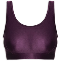 Top Alça Reta Liso - Roxo