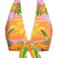 Top Lenço Tucano - Rosa
