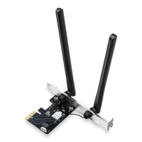 Adaptador Mercusys PCIe Wi-Fi 6E AXE5400 Tri-Band + Bluetooth 5.3 - MA86XE