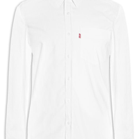 Camisa Masculina Classic Sunset 1 Pocket Standard - Branco
