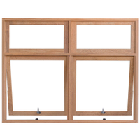 Janela de Madeira Maxim Ar Liso, Rondosul 520, Angelim 120 x 120