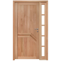 Kit Porta de Madeira Eucalipto Rondosul P13, Abertura à Esquerda 213x119 cm