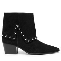 Bota Feminina Suede - Preto