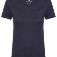 Blusa Feminina Manga Curta - Azul