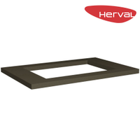 Tampo para Cooktop Herval Roma com Recorte, Grafite 80 cm