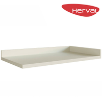 Tampo para Balcão de Canto Herval Roma, Cinza Argila 94,5 cm
